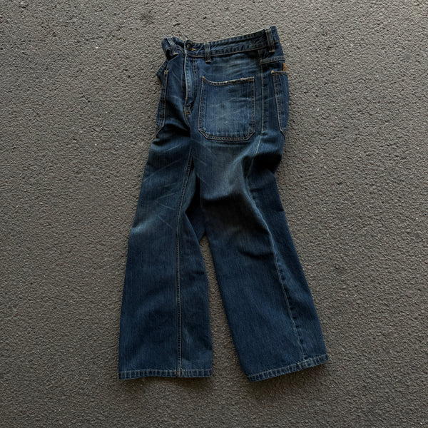 Cotton Farm Baggy Bootcut Jean