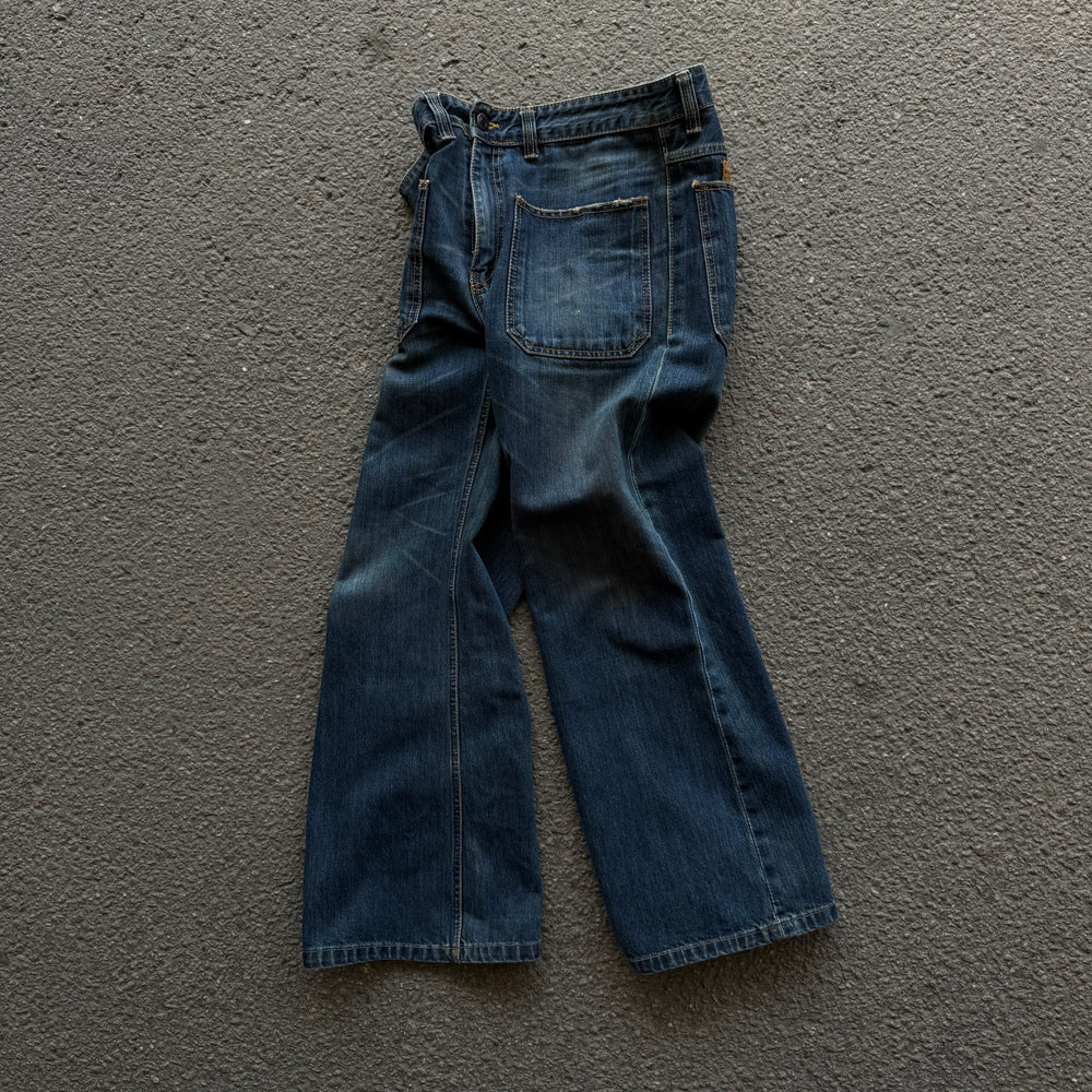 Cotton Farm Baggy Bootcut Jean