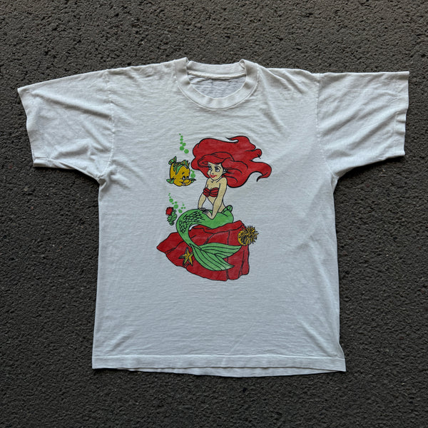 1980s Homemade Ariel Screen Print Tee