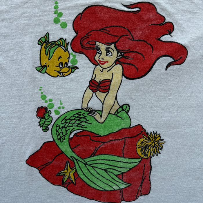 1980s Homemade Ariel Screen Print Tee — photo 2