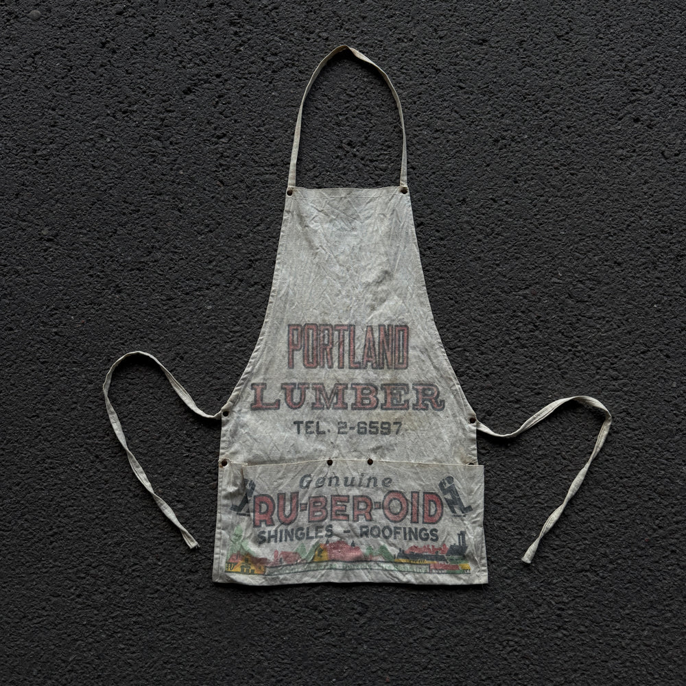 Portland Lumber Advertising Apron