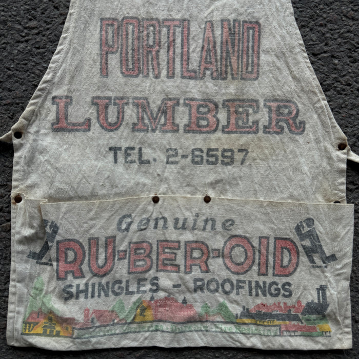 Portland Lumber Advertising Apron — photo 2