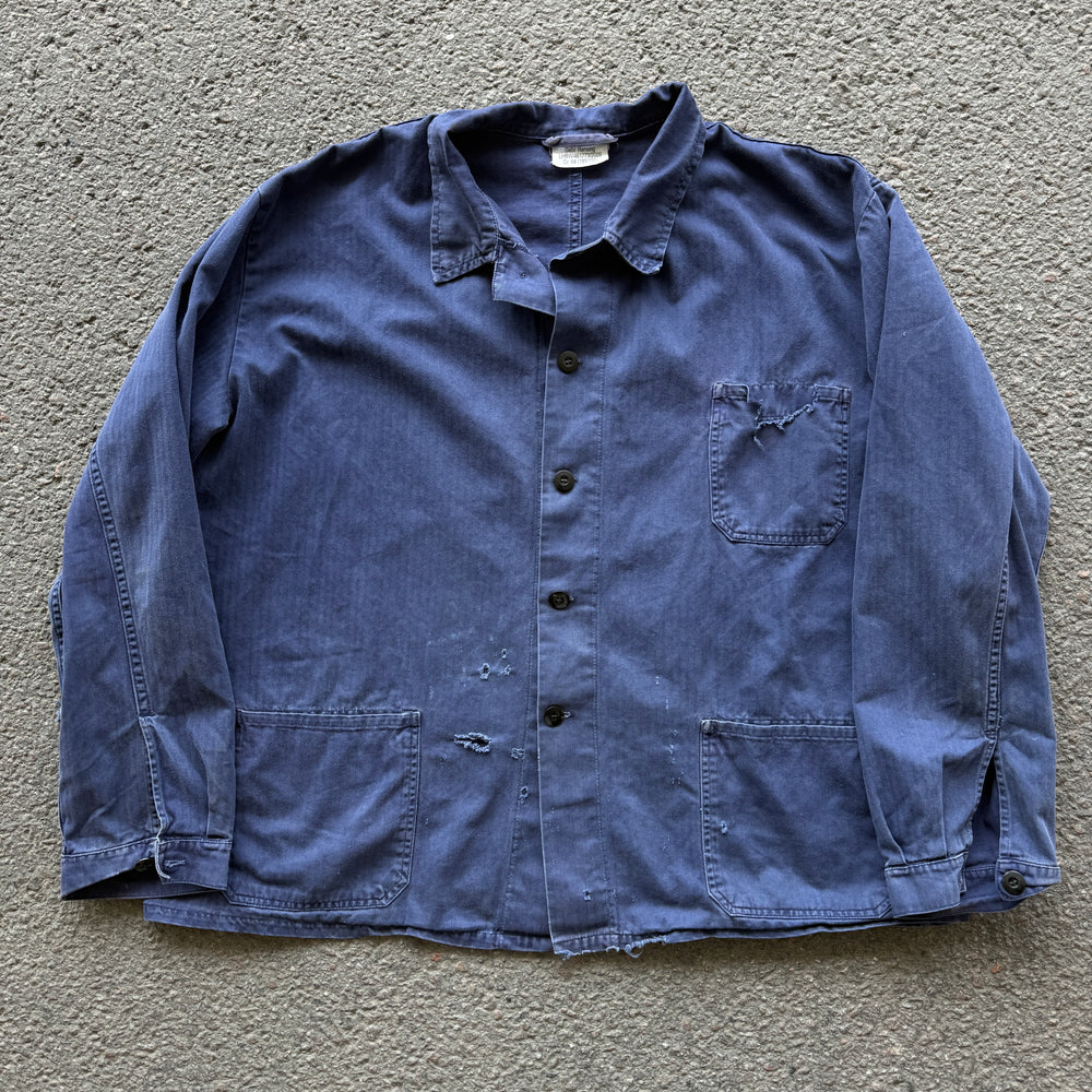 European Herringbone Work Jacket